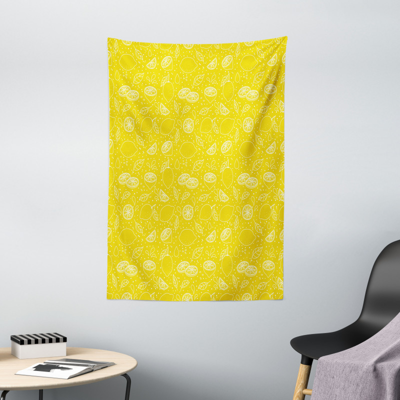 Lemon Design Tapestry