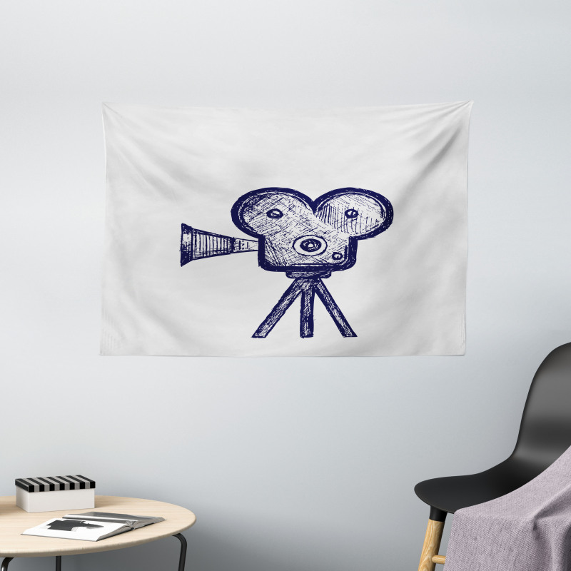 Sketch Projector Wide Tapestry