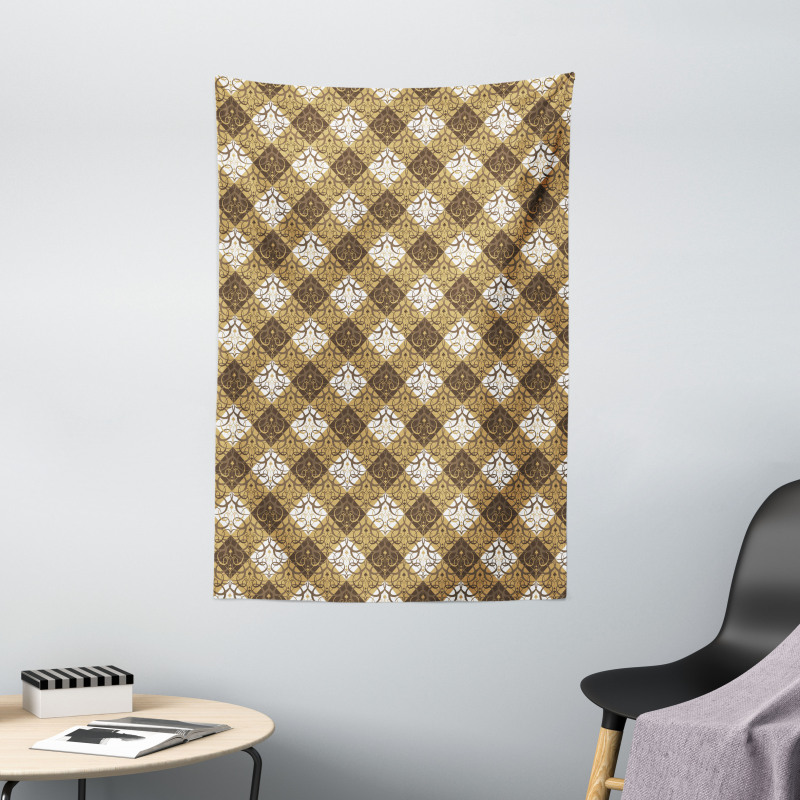 Damask and Swirls Tapestry