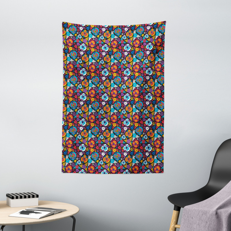 Aloha Style Scroll Tapestry