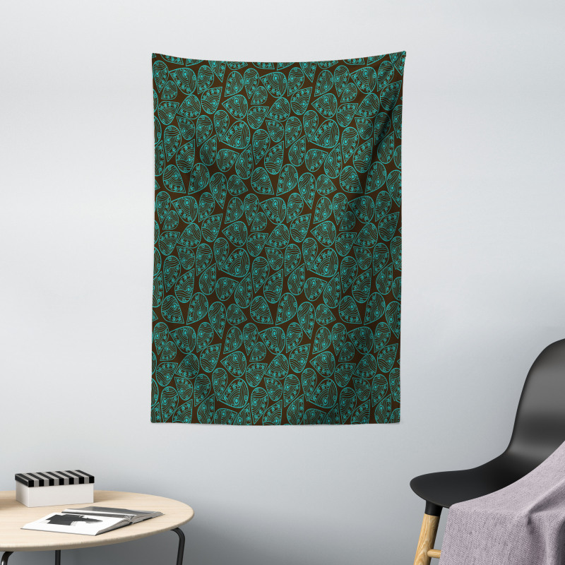 Foliage Pattern Tapestry