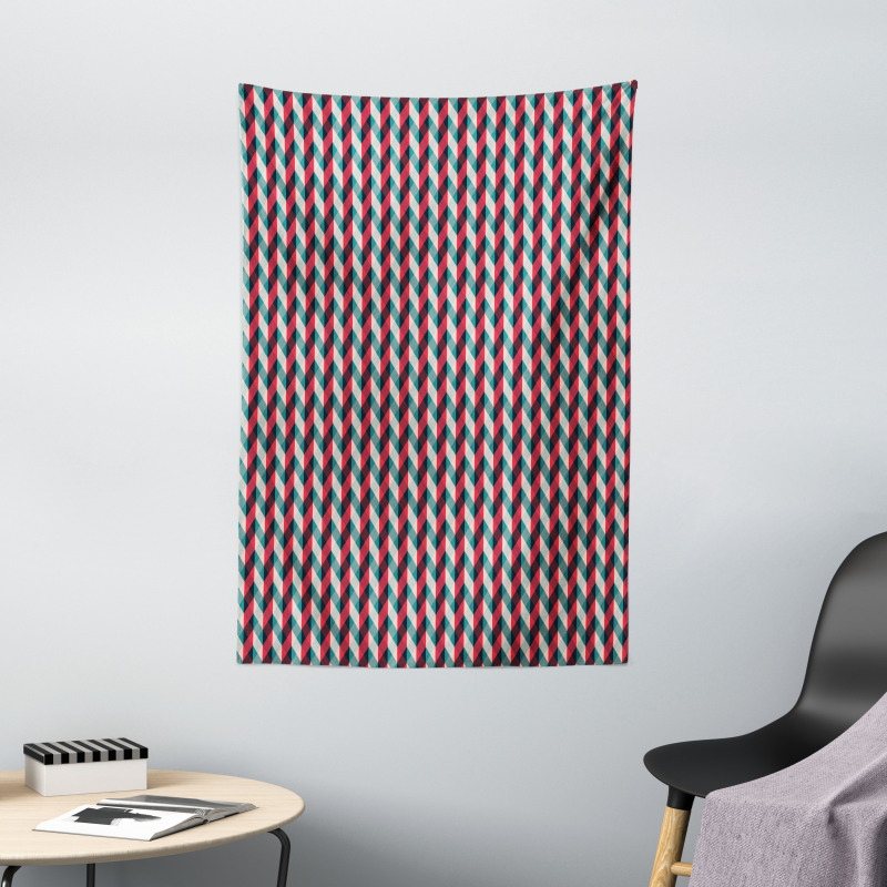 Country Style Checkered Tapestry