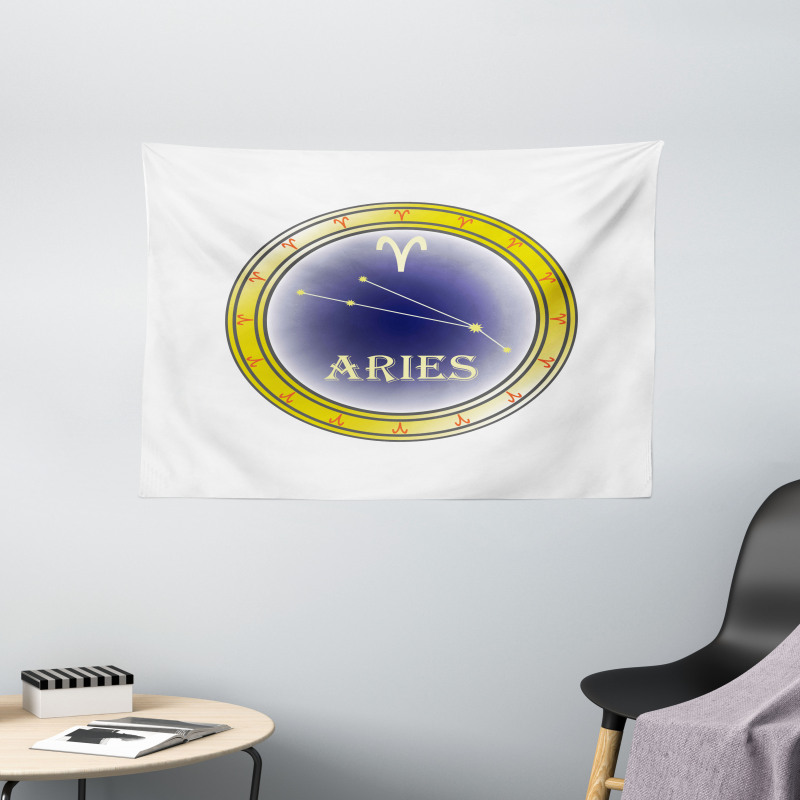 Sign Constellation Wide Tapestry