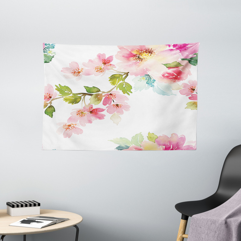 Innocent Delicate Nature Wide Tapestry