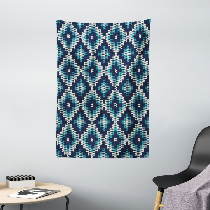 Fair Isle Style Ethnic Tapestry