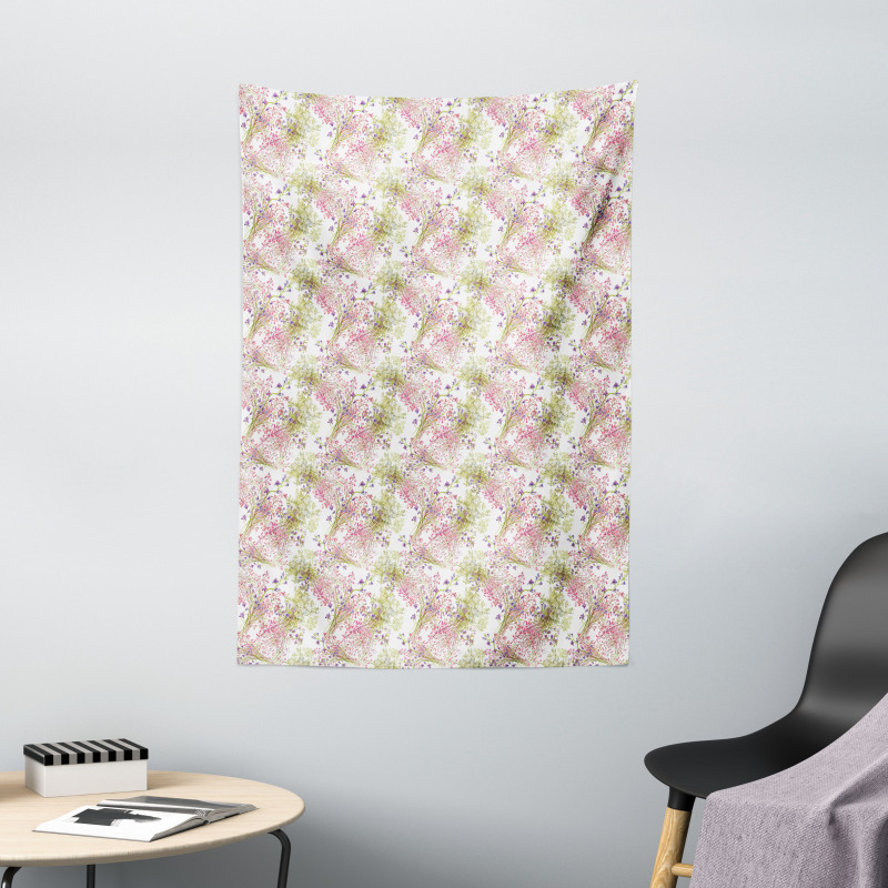 Fresh Foliage Leaves Tapestry