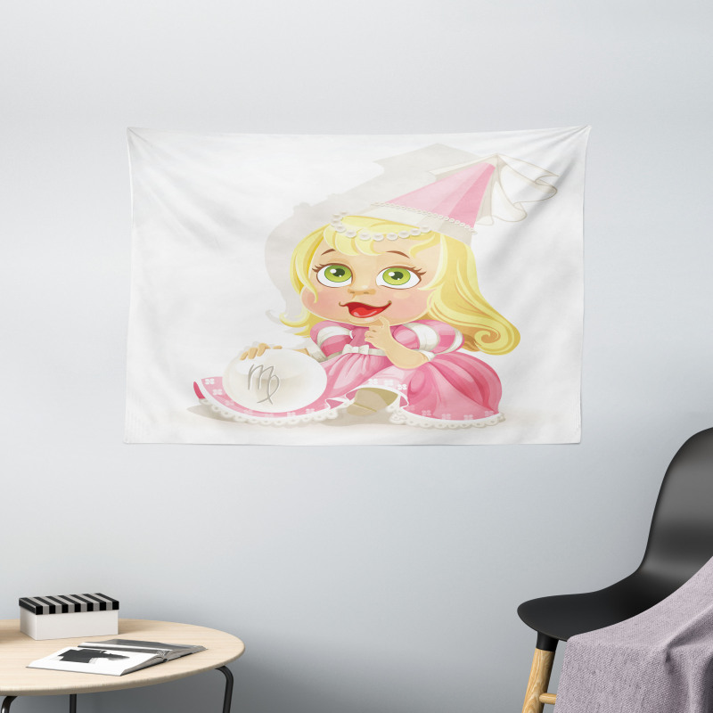 Princess Baby Wide Tapestry