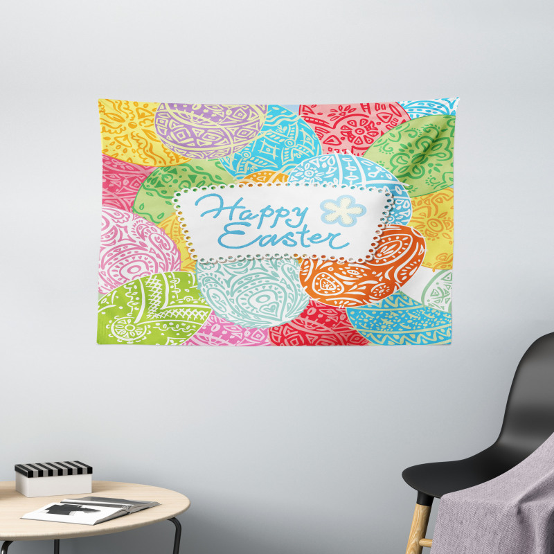 Spring Holiday Wide Tapestry