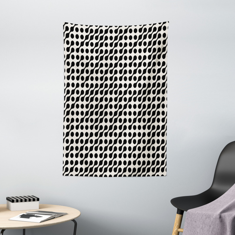 Rounded Circles Tapestry