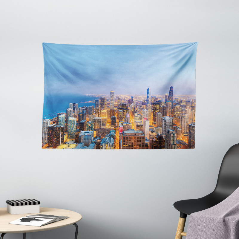 Vibrant City Wide Tapestry