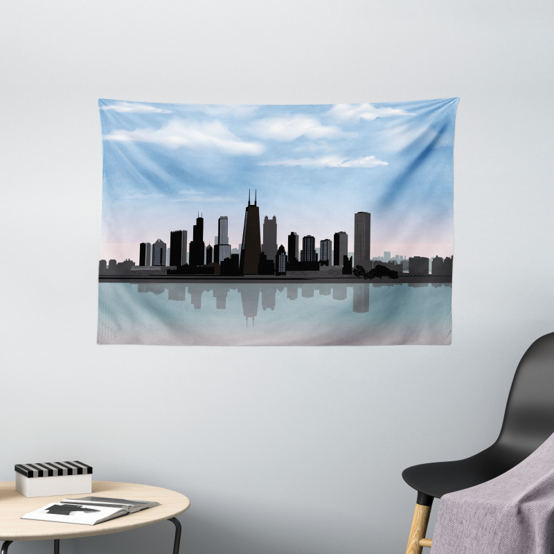 Missisippi River City Wide Tapestry