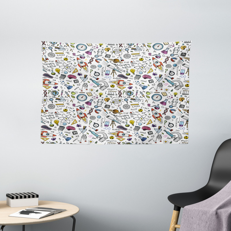 Science Laboratory Wide Tapestry