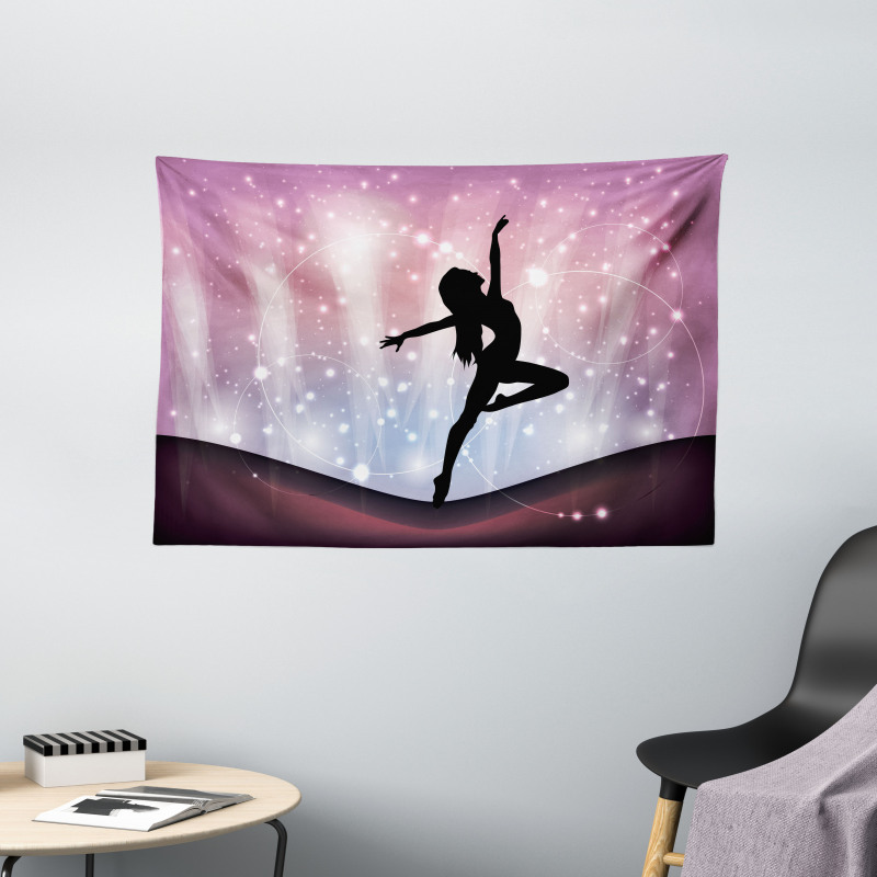 Magic Dance Fine Arts Wide Tapestry