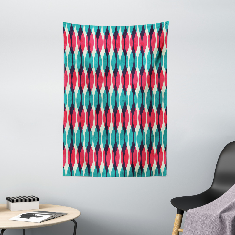 Grunge Curves Tapestry