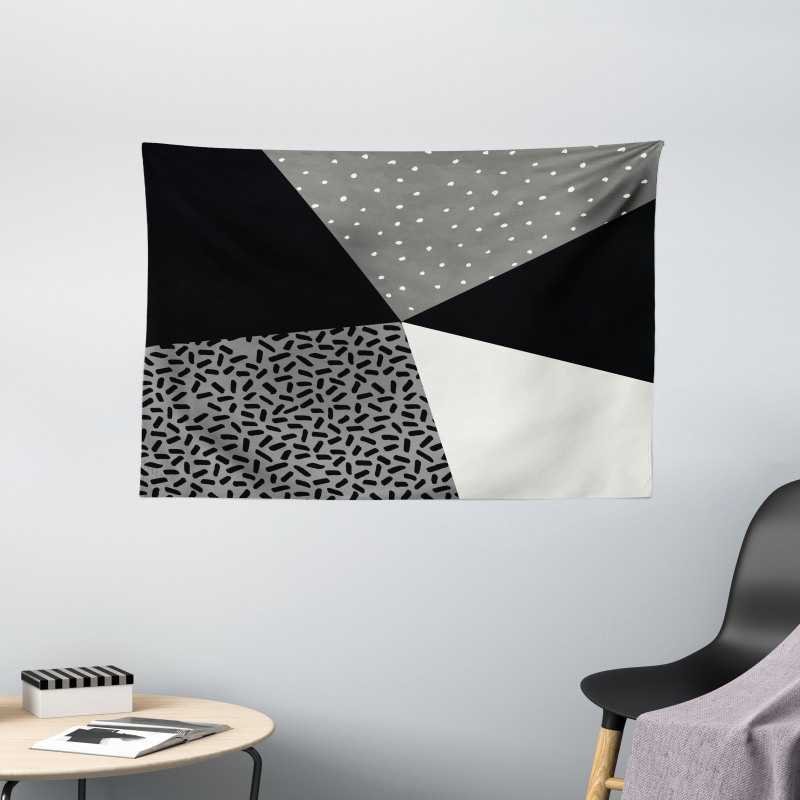 Dots and Stripes Wide Tapestry