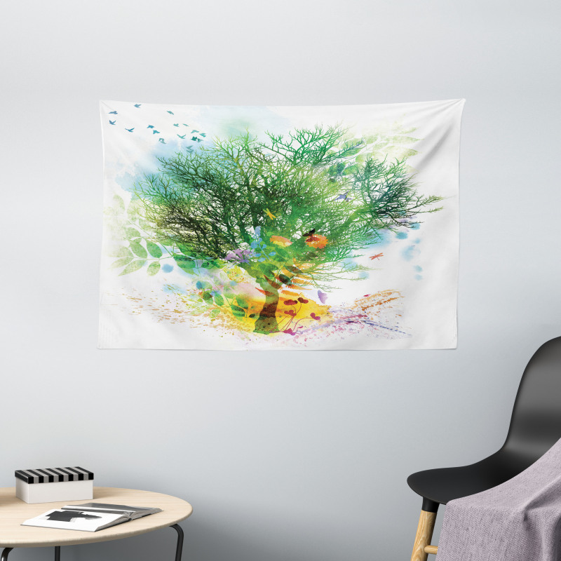 Multiple Exposure Nature Wide Tapestry