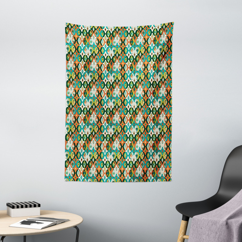 Boho Abstract Tapestry