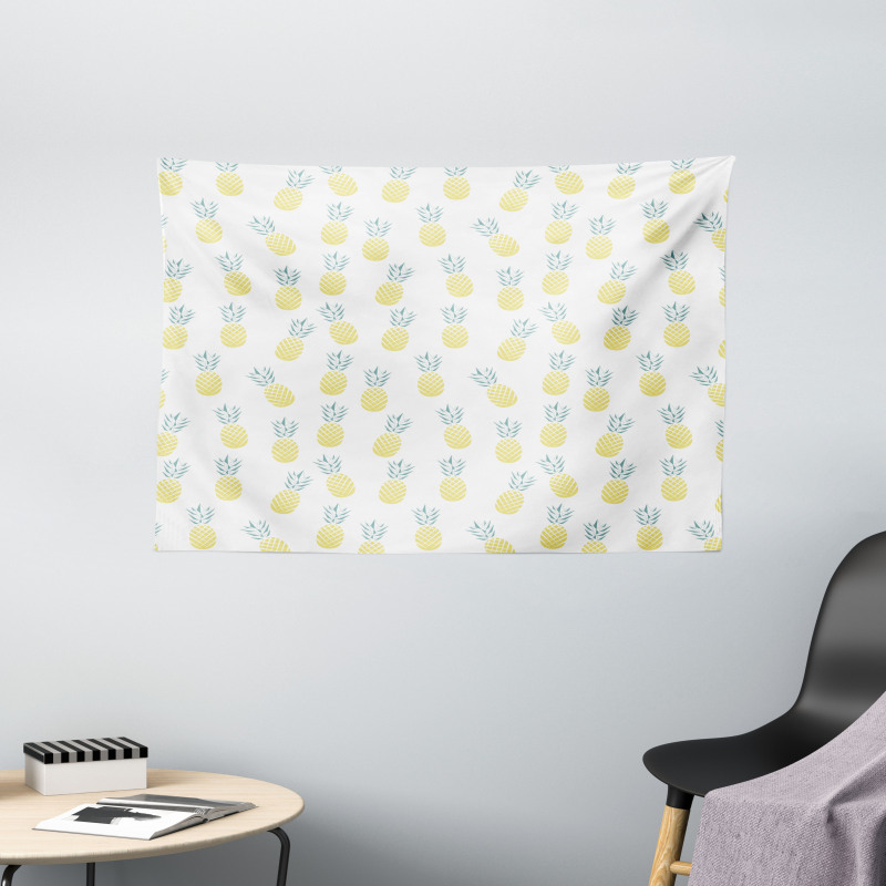 Hawaii Summer Snack Wide Tapestry