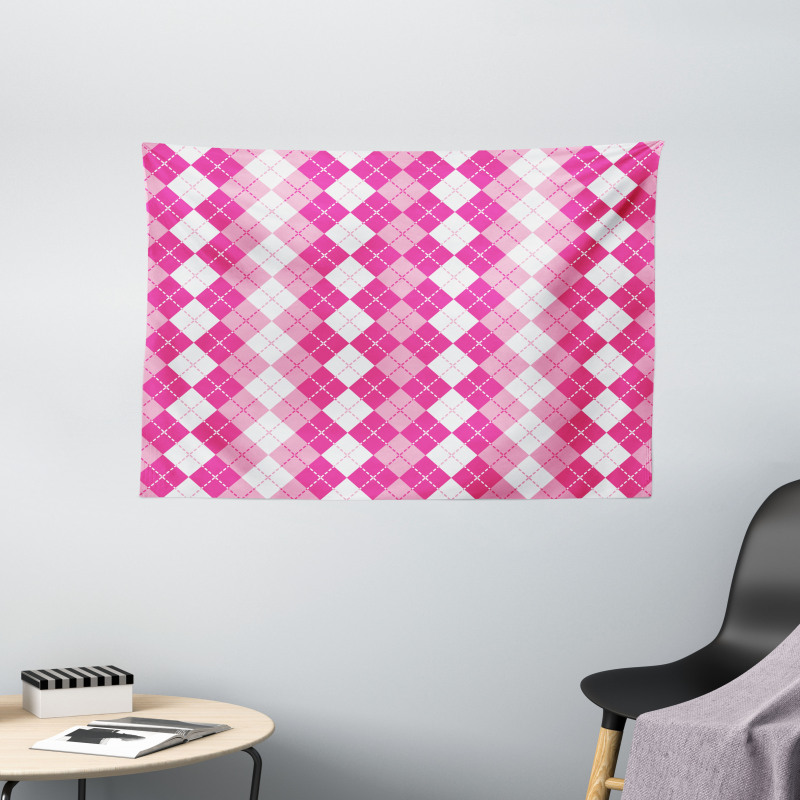 Traditional Argyle Wide Tapestry