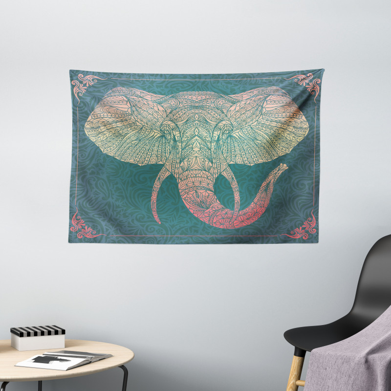 South East Asia Animal Wide Tapestry