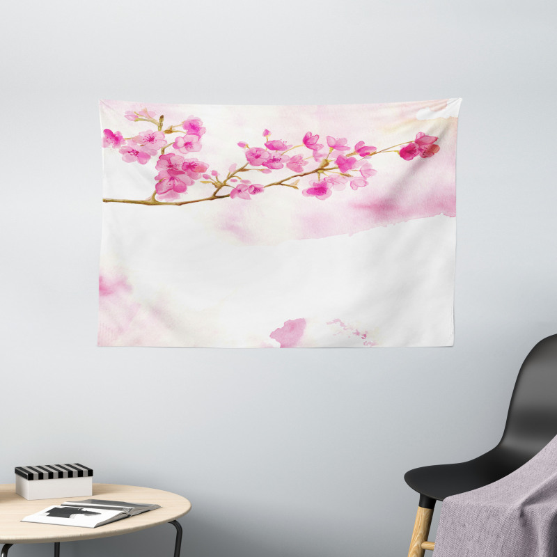 Peaceful Gardens Wide Tapestry