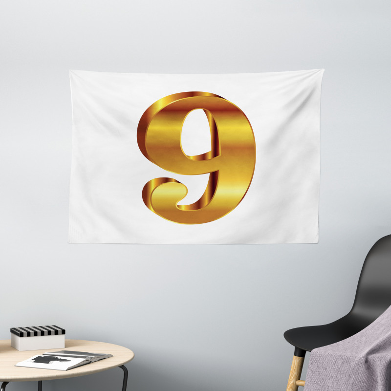 Classical 9 Sign Wide Tapestry