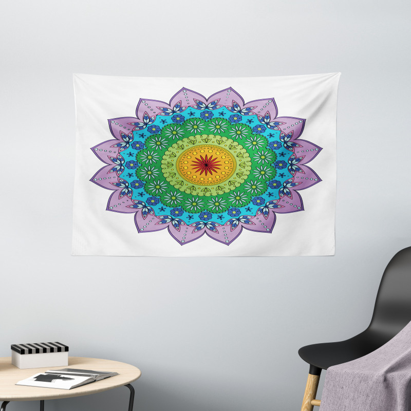 Eastern Daisy Wide Tapestry