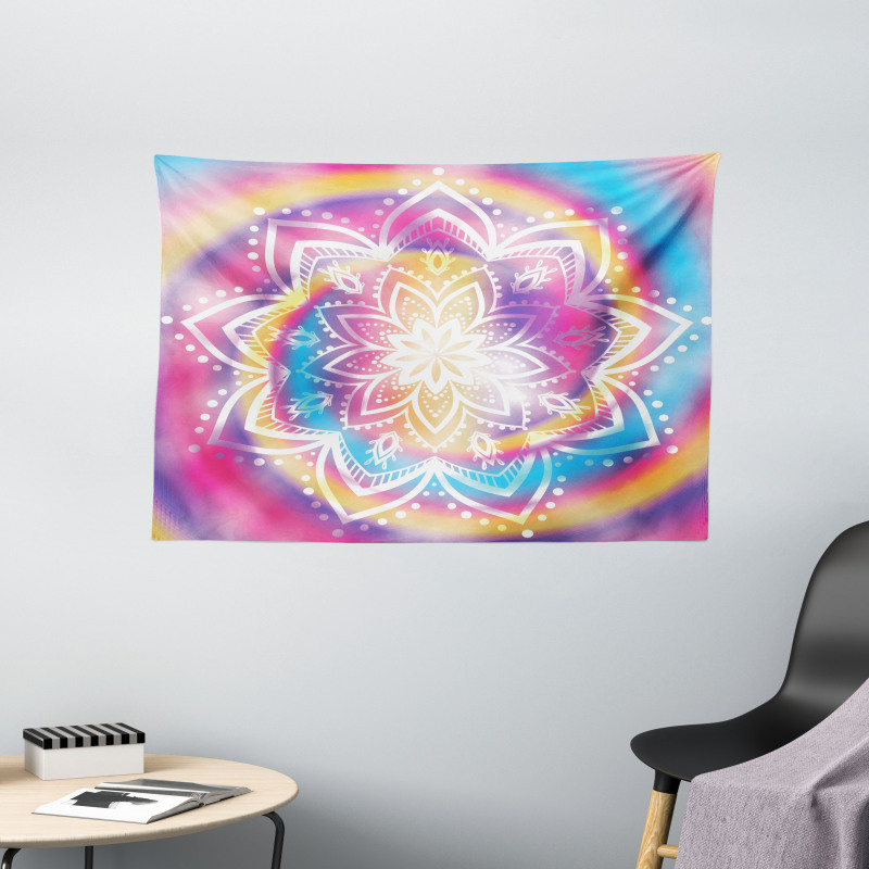 Spiral Stripes Wide Tapestry