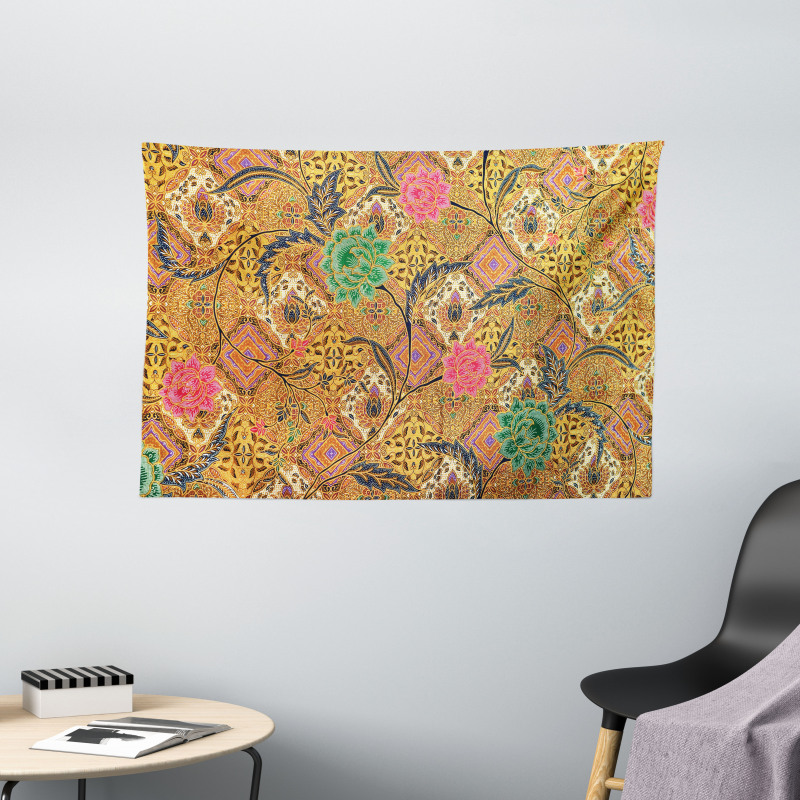 Traditional Malaysian Wide Tapestry