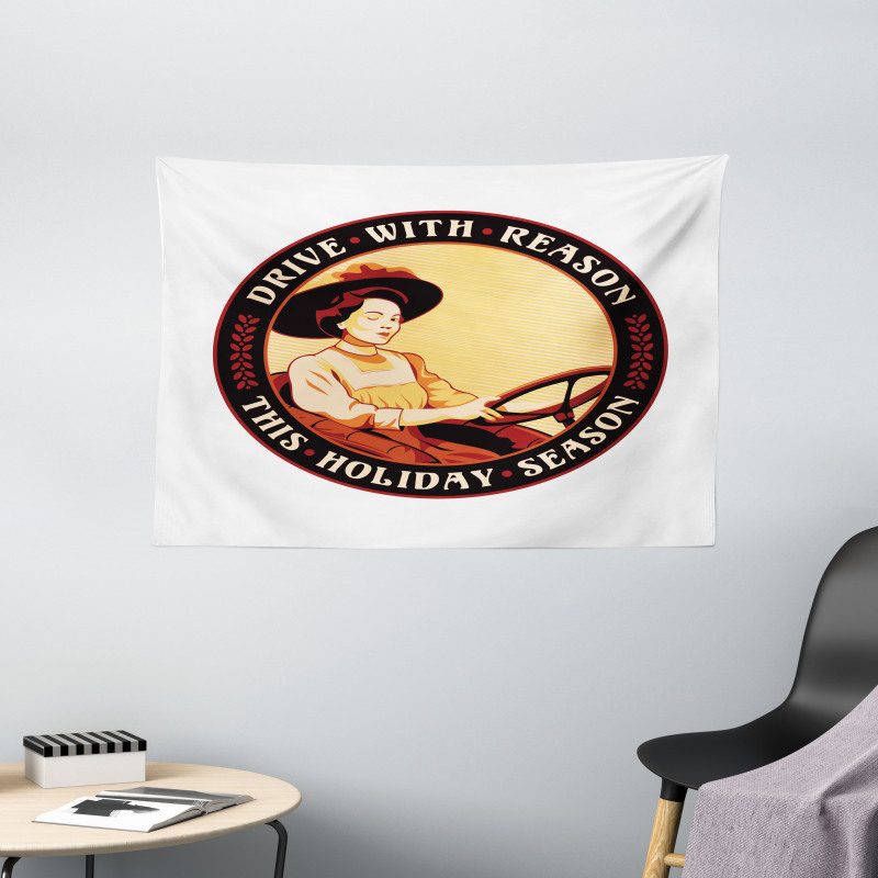 Driver Women Wide Tapestry