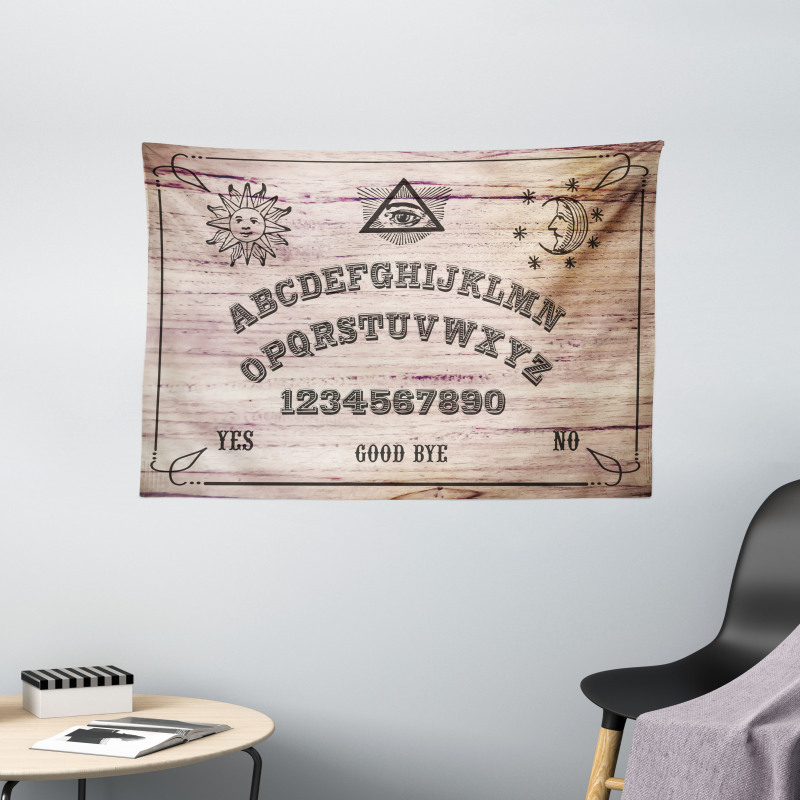 Wooden Texture Wide Tapestry