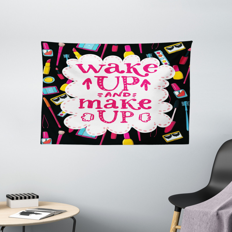 Witty Wake Make Wide Tapestry