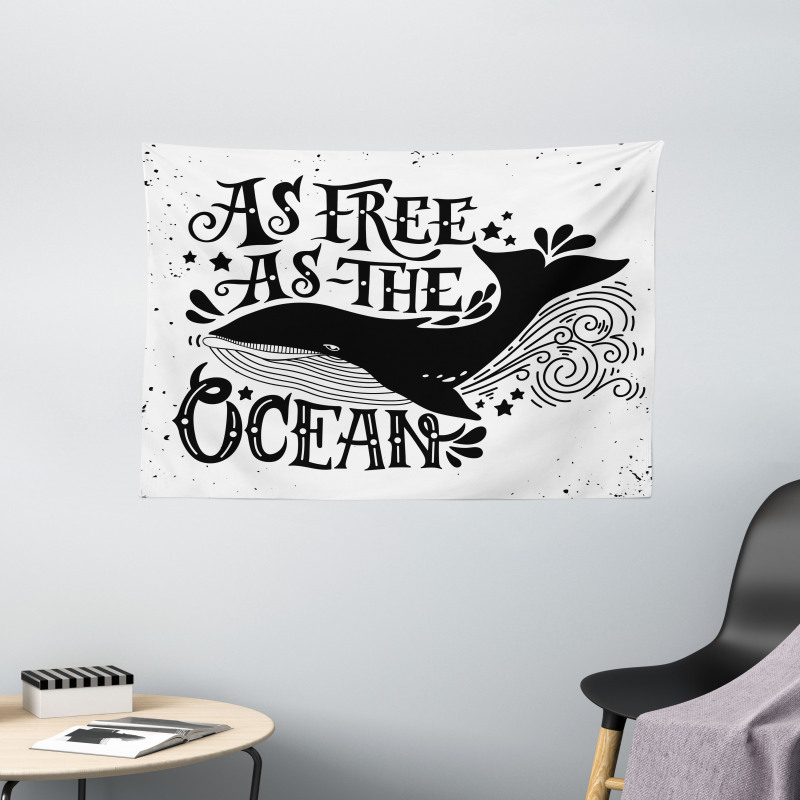As Free As the Oceans Wide Tapestry
