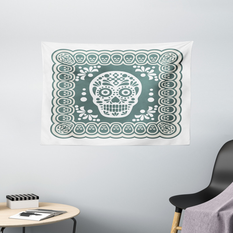 Mexicans Wide Tapestry