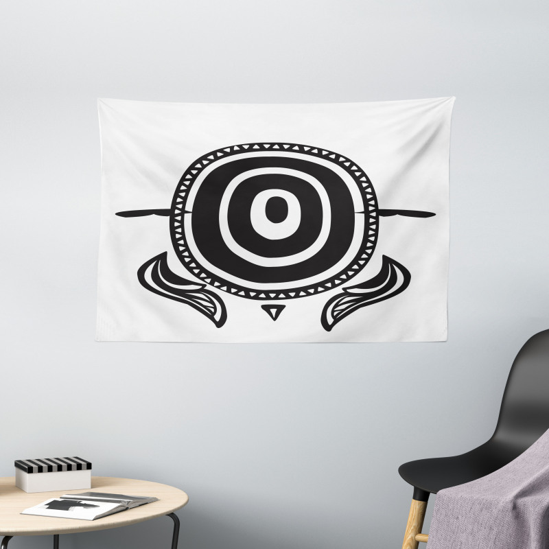 Animal with Shell Wide Tapestry