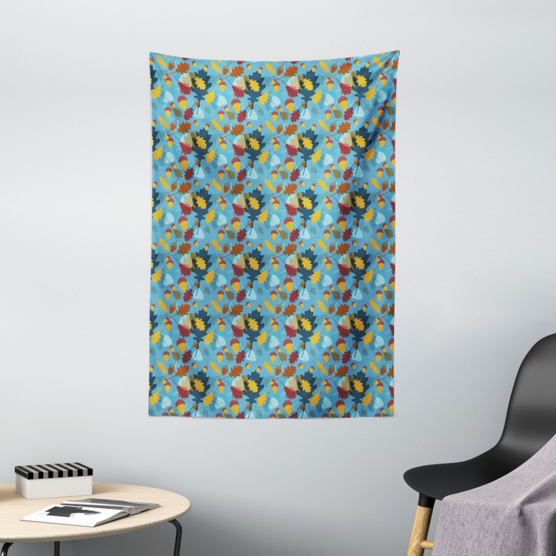 Abstract Overlapped Piece Tapestry