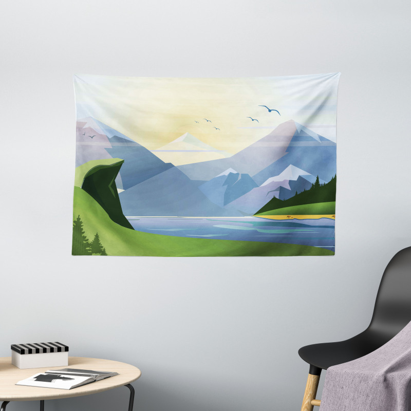 Refreshing Outdoors Wide Tapestry