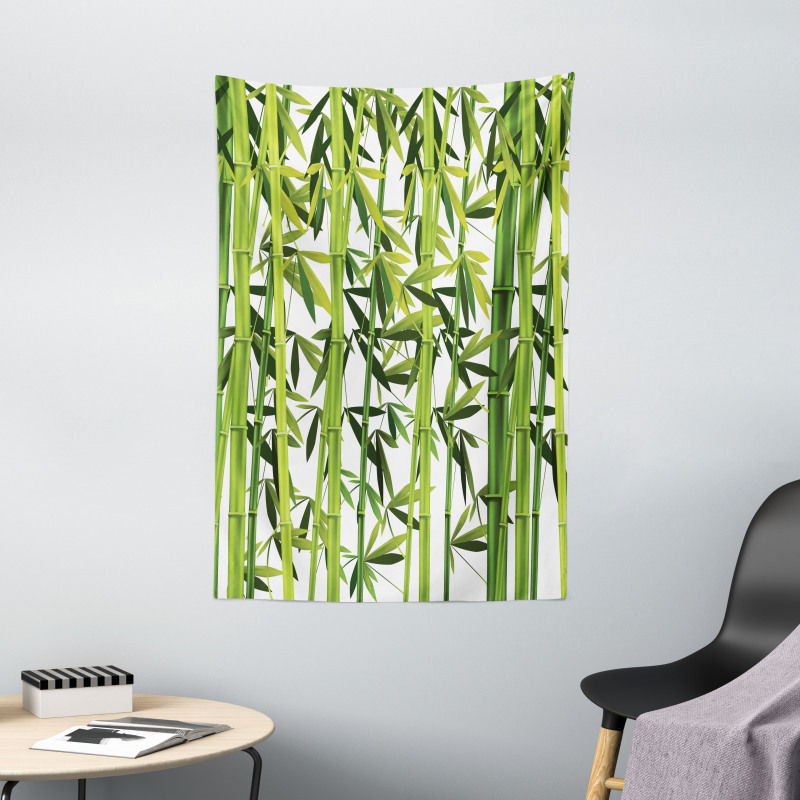 Fresh Green Plants Tapestry