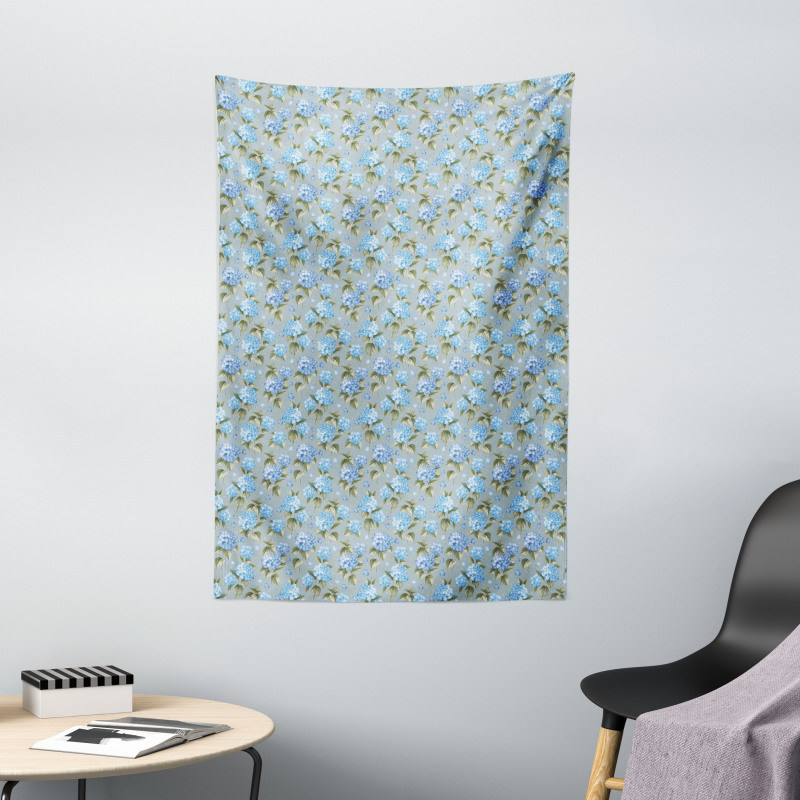 Botanical Design Dots Tapestry