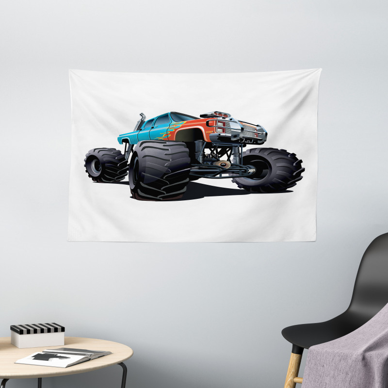 Offroad Sports Wide Tapestry