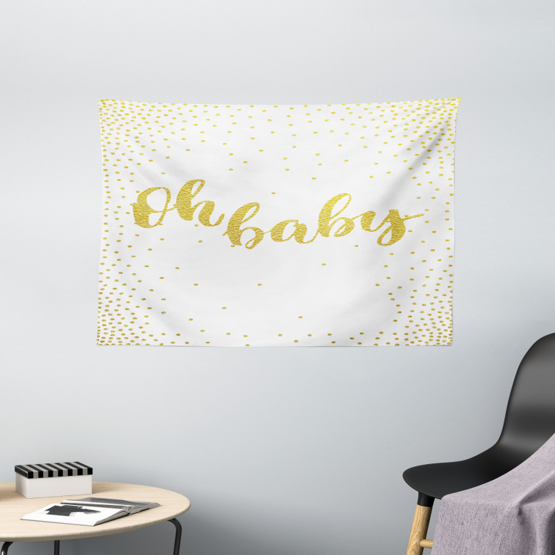 Sparsed Dot Wide Tapestry