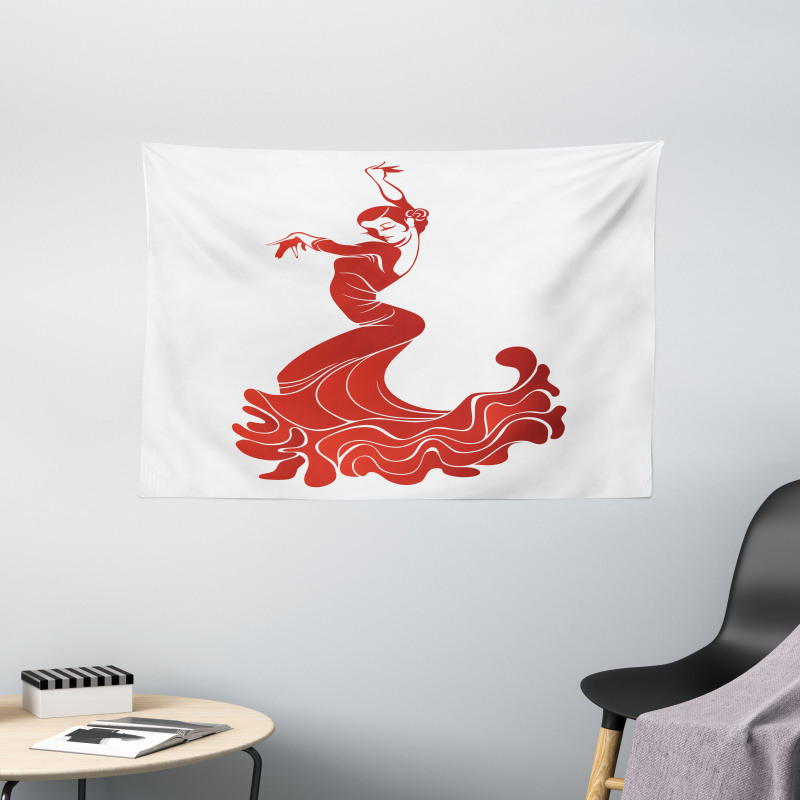 European Folklore Ethnic Wide Tapestry