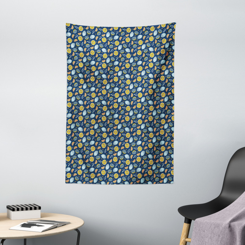 Lemons with Oranges Tapestry