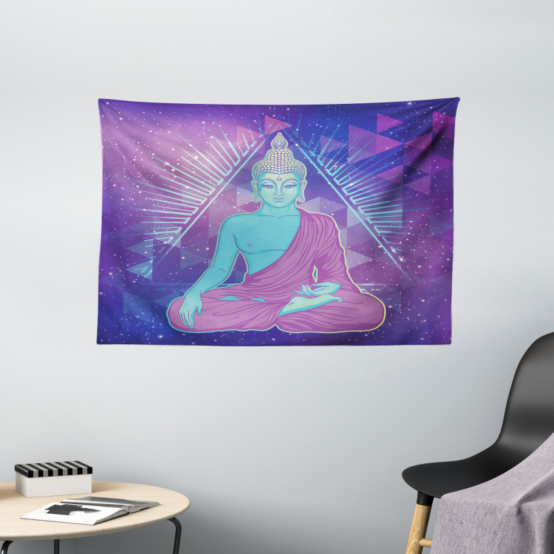 Meditating in Space Wide Tapestry