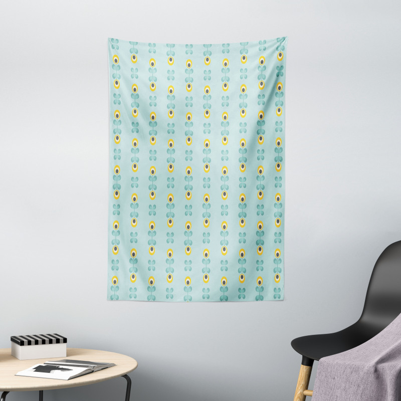 Scandinavian Style Abstract Tapestry