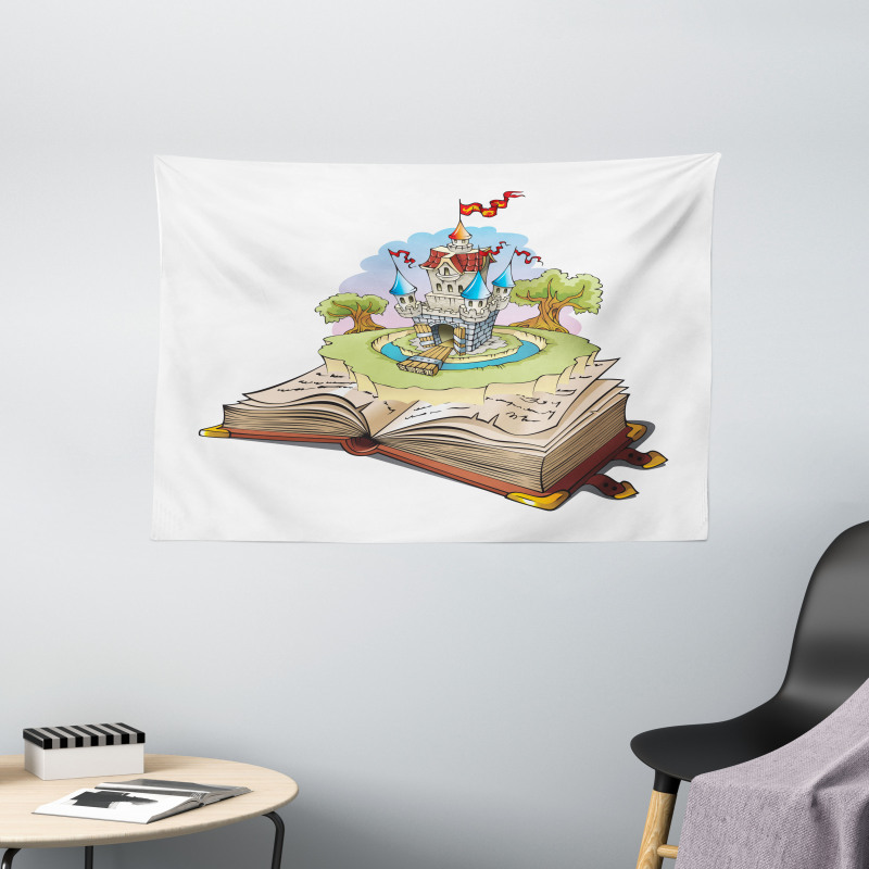 Fantasy Book World Wide Tapestry
