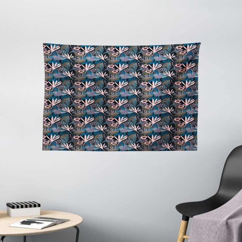 Abstract Tropical Nature Wide Tapestry
