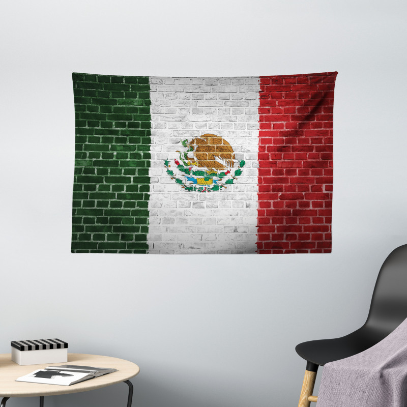 Latina Country Flag Wide Tapestry