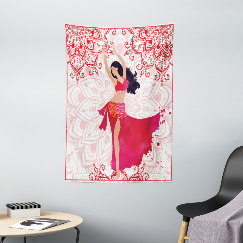 Belly Dancer Woman Tapestry