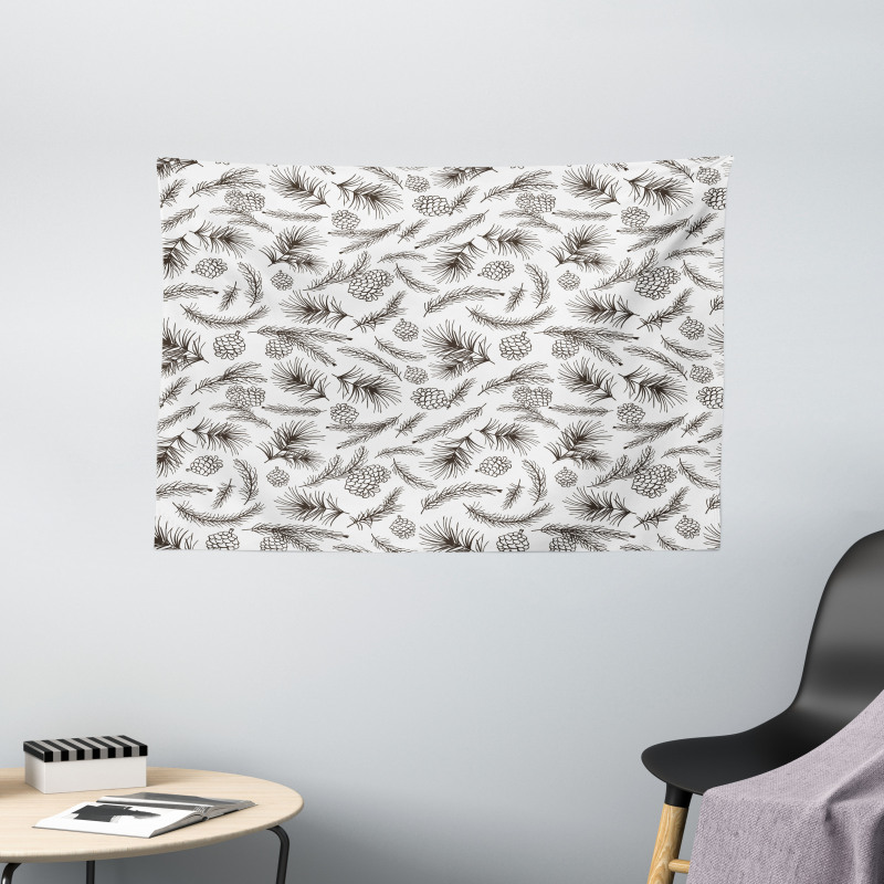 Botanical Branches Nature Wide Tapestry